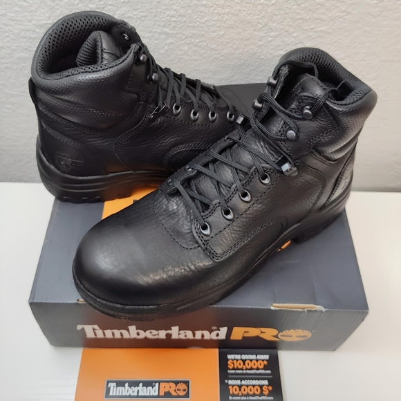 Timberland PRO TiTAN 6" Alloy Safety Toe EH MEN'S Size 10M TB026064 - Picture 10 of 11
